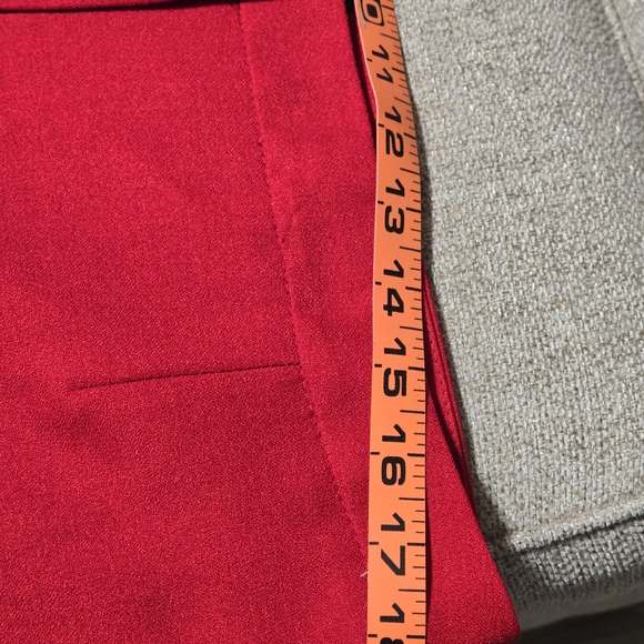 Kasper Bold Red Women's Pants - Picture 12 of 13